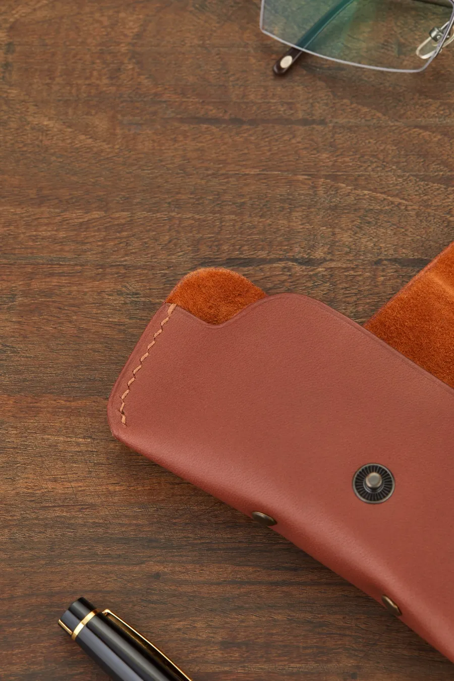 Nova Deri Optik Gözlük Kılıfı