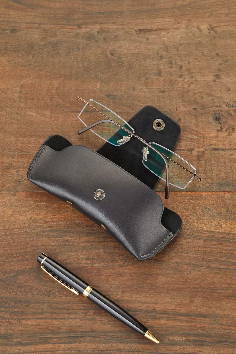 Nova Deri Optik Gözlük Kılıfı