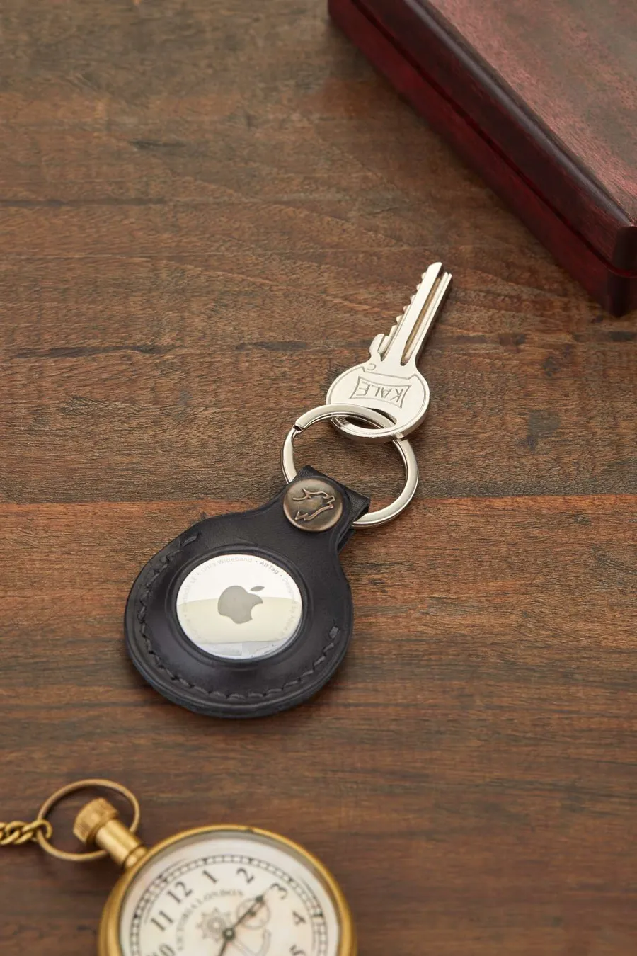 Monte Deri AirTag Kılıfı