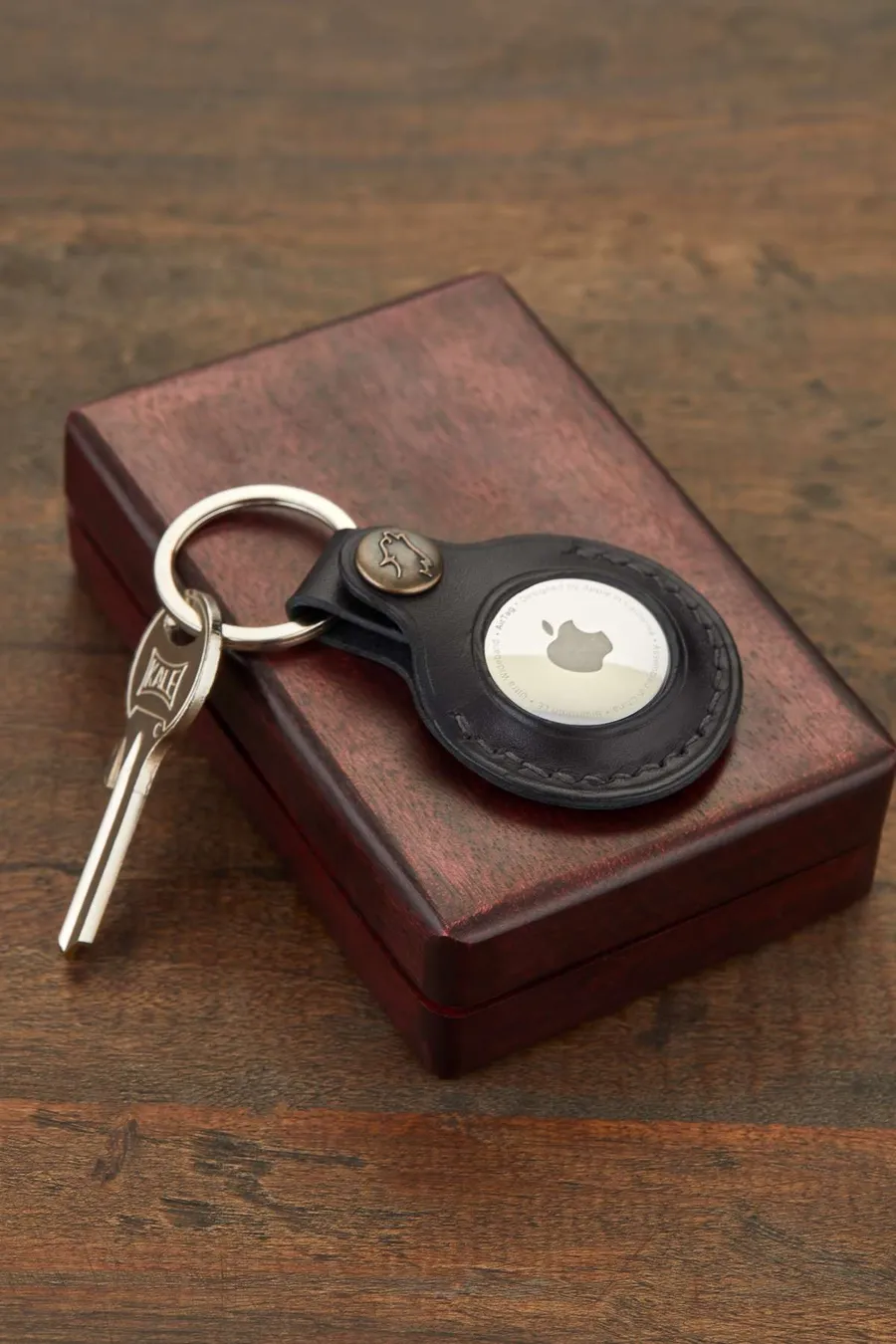 Monte Deri AirTag Kılıfı