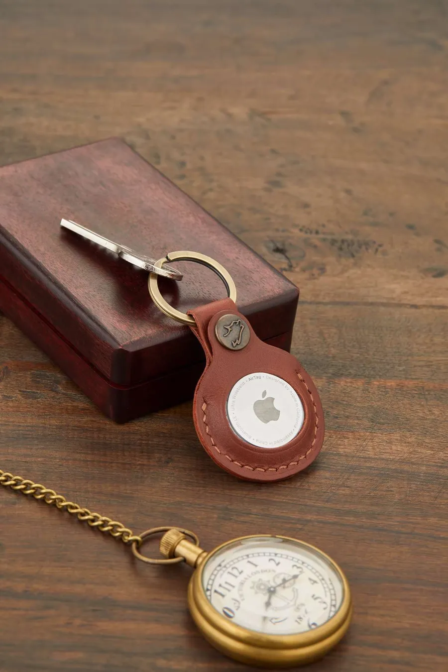 Monte Deri AirTag Kılıfı