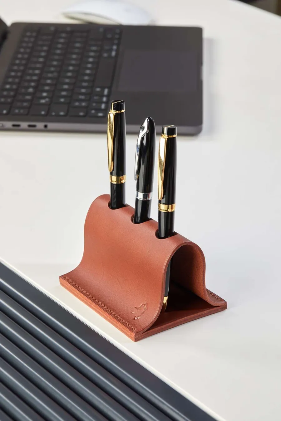 Monte Deri Masa Üstü Kalemlik 3’lü