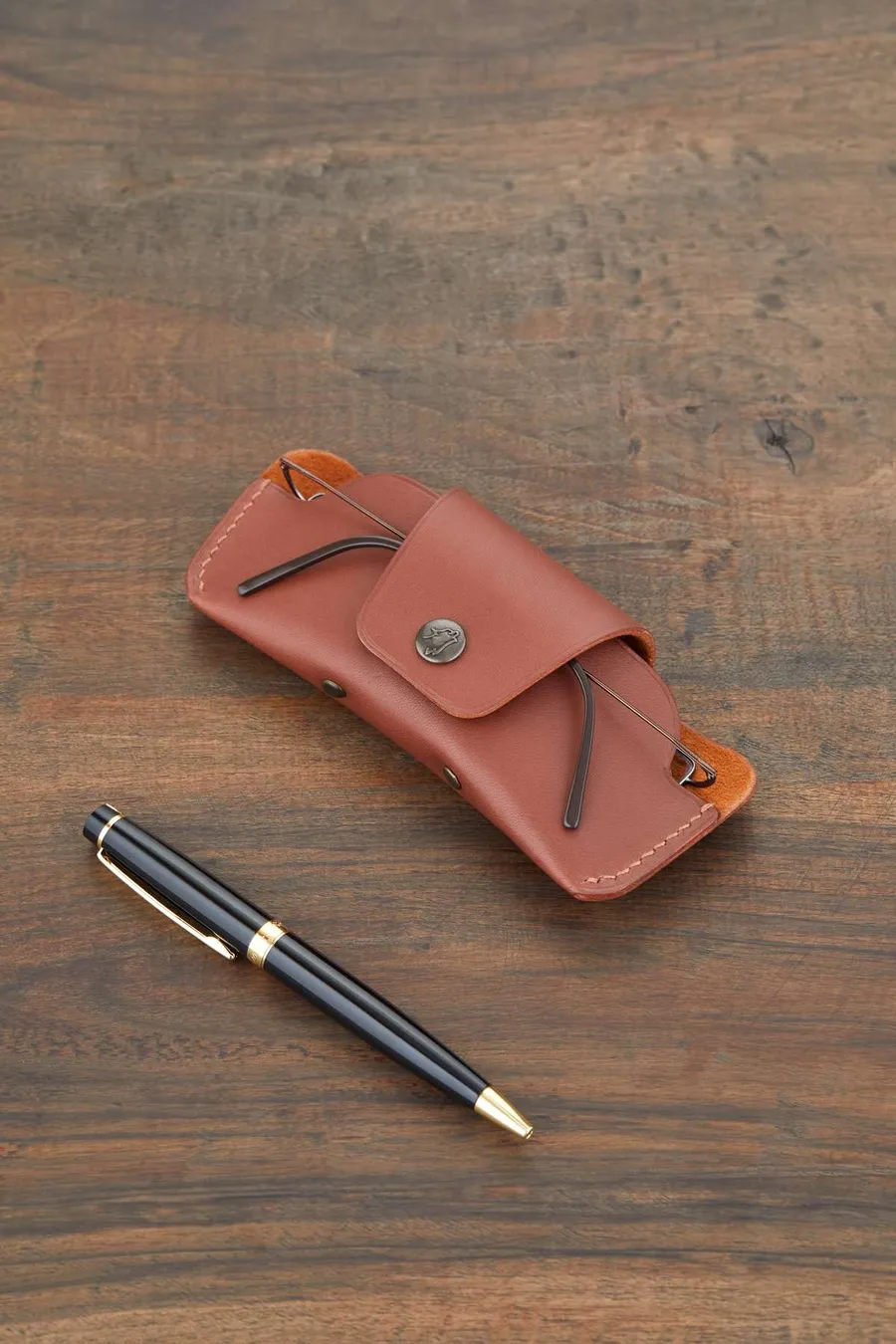 Nova Deri Optik Gözlük Kılıfı