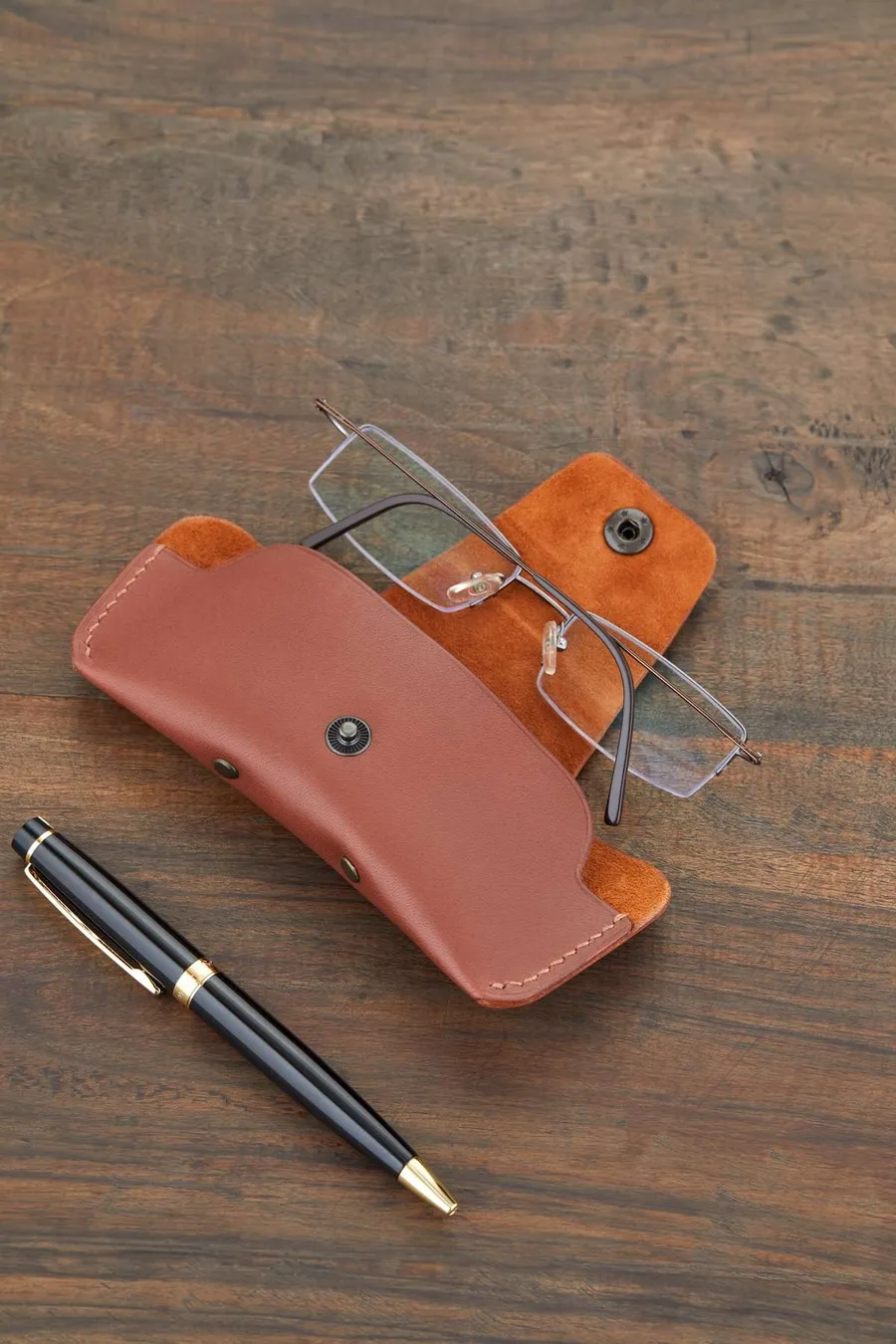 Nova Deri Optik Gözlük Kılıfı