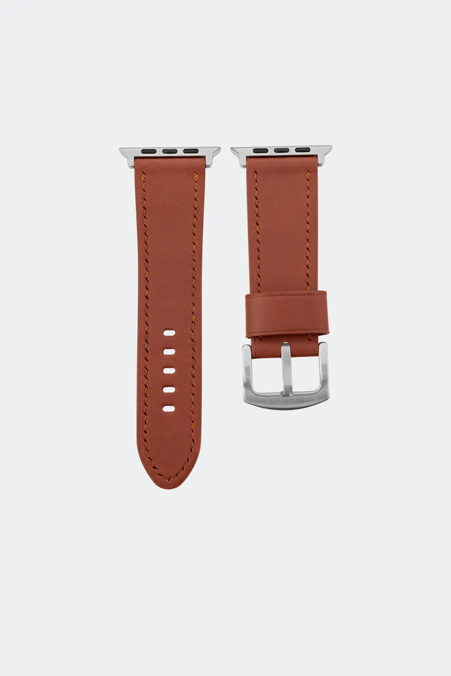 Monte Çift Kat Deri Dikişli Apple Watch Kordonu