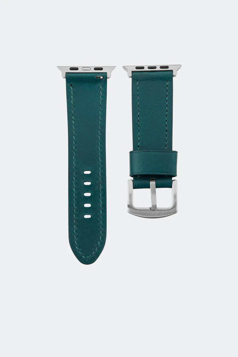 Monte Çift Kat Deri Dikişli Apple Watch Kordonu