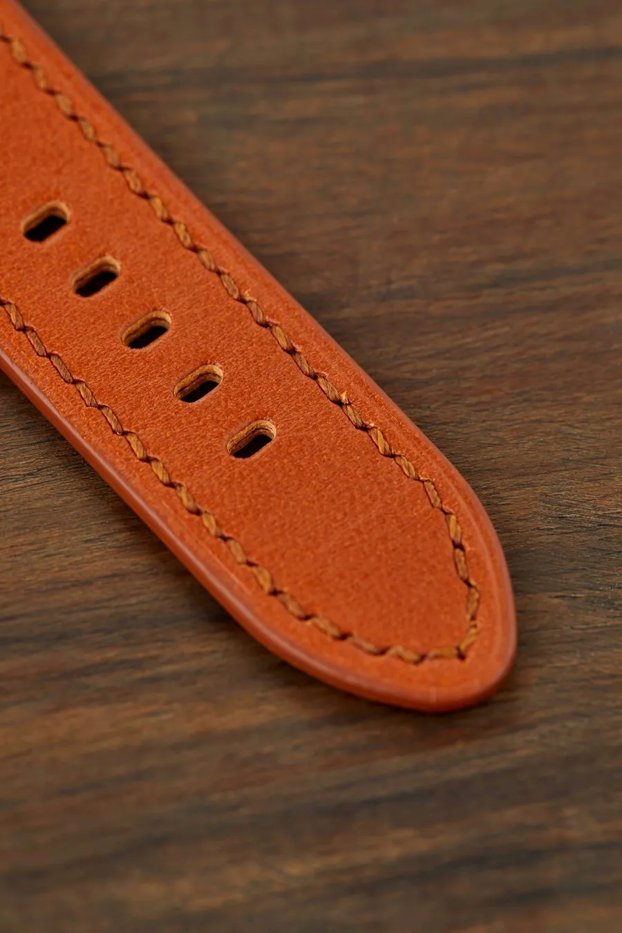 Monte Çift Kat Deri Dikişli Apple Watch Kordonu