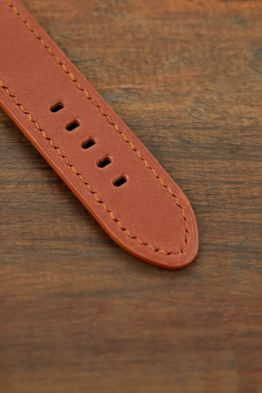 Monte Çift Kat Deri Dikişli Apple Watch Kordonu