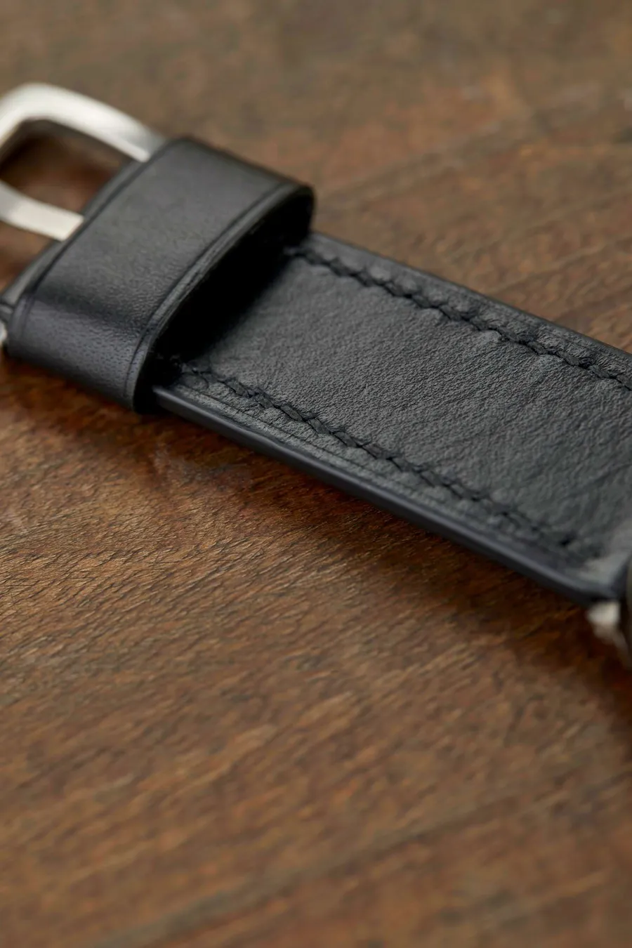 Monte Çift Kat Deri Dikişli Apple Watch Kordonu