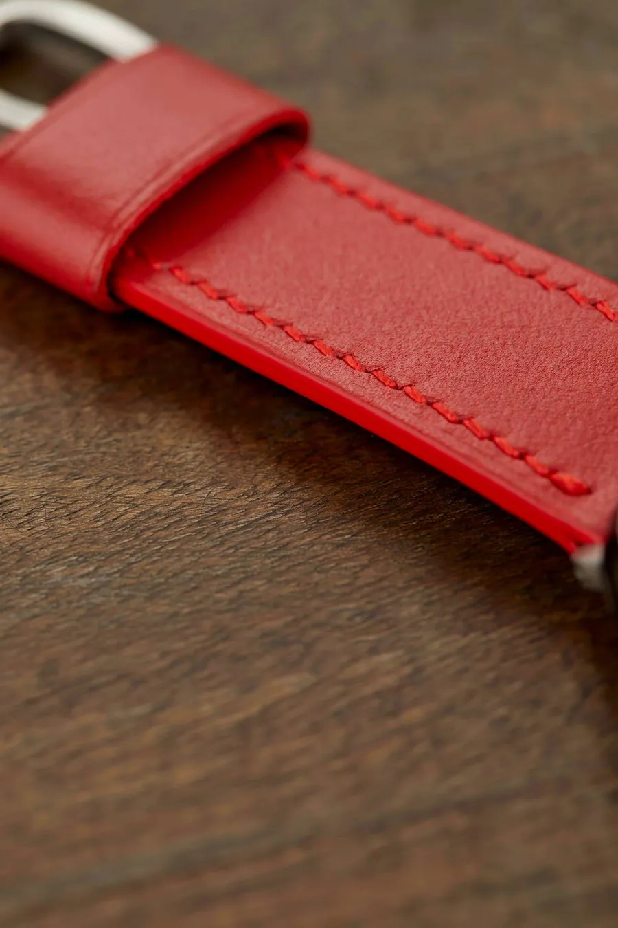 Monte Çift Kat Deri Dikişli Apple Watch Kordonu