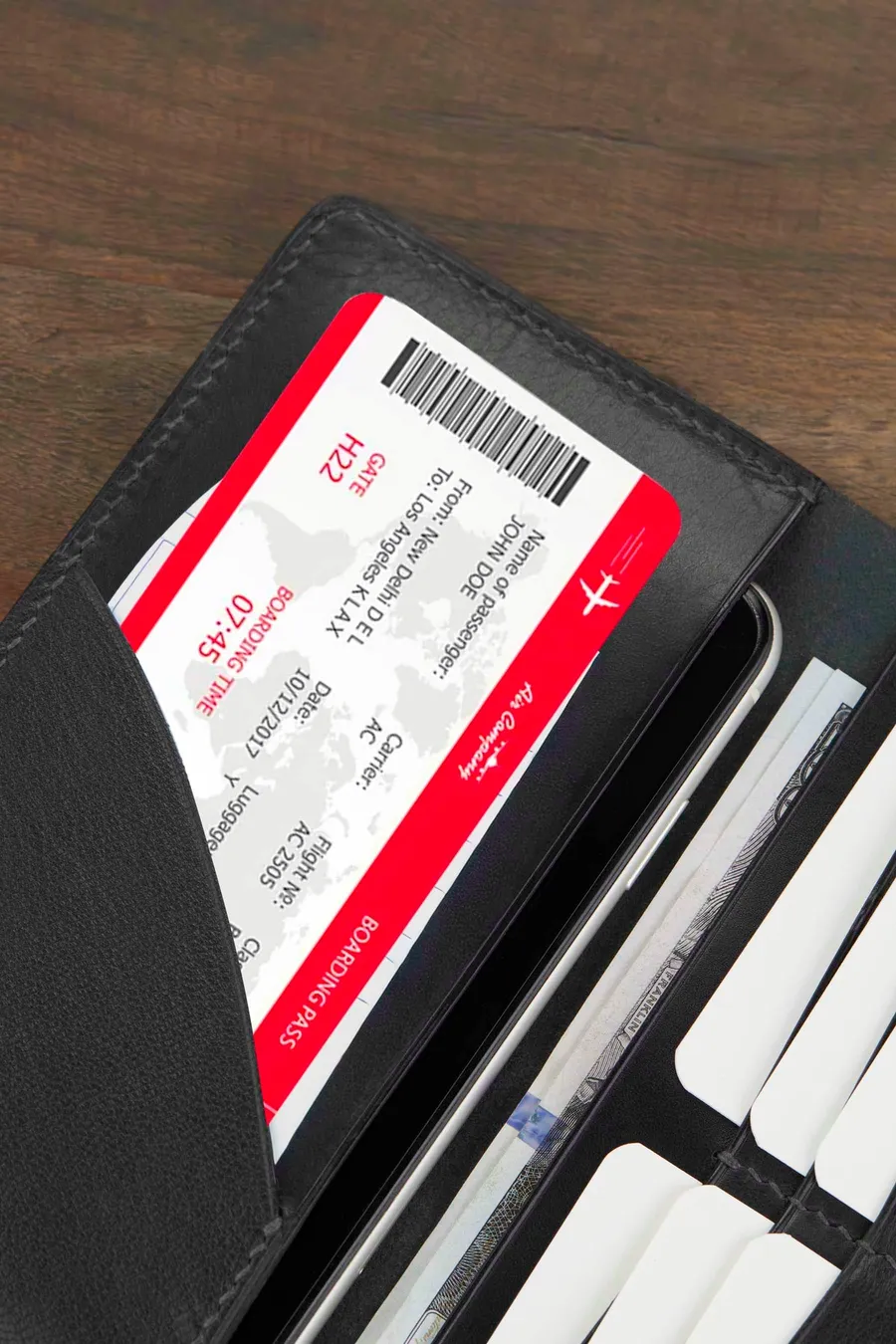 Magnus Kayışlı Deri Cüzdan