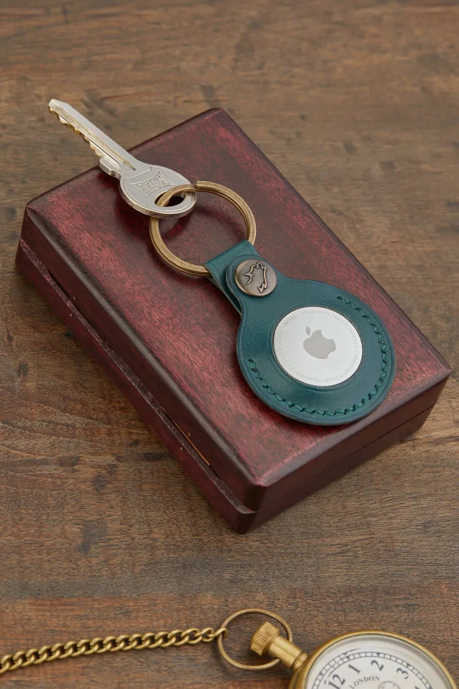 Monte Deri AirTag Kılıfı