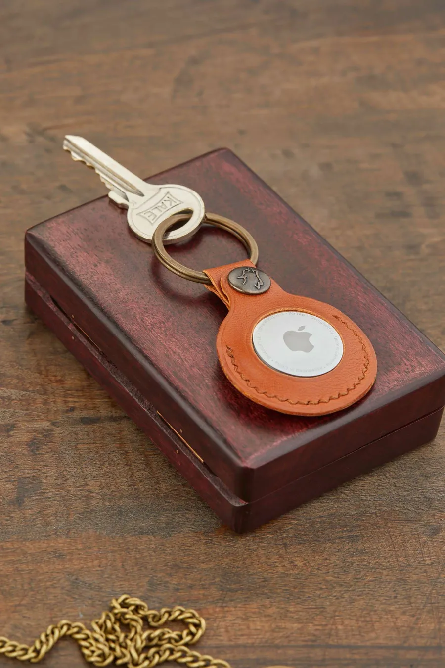 Monte Deri AirTag Kılıfı