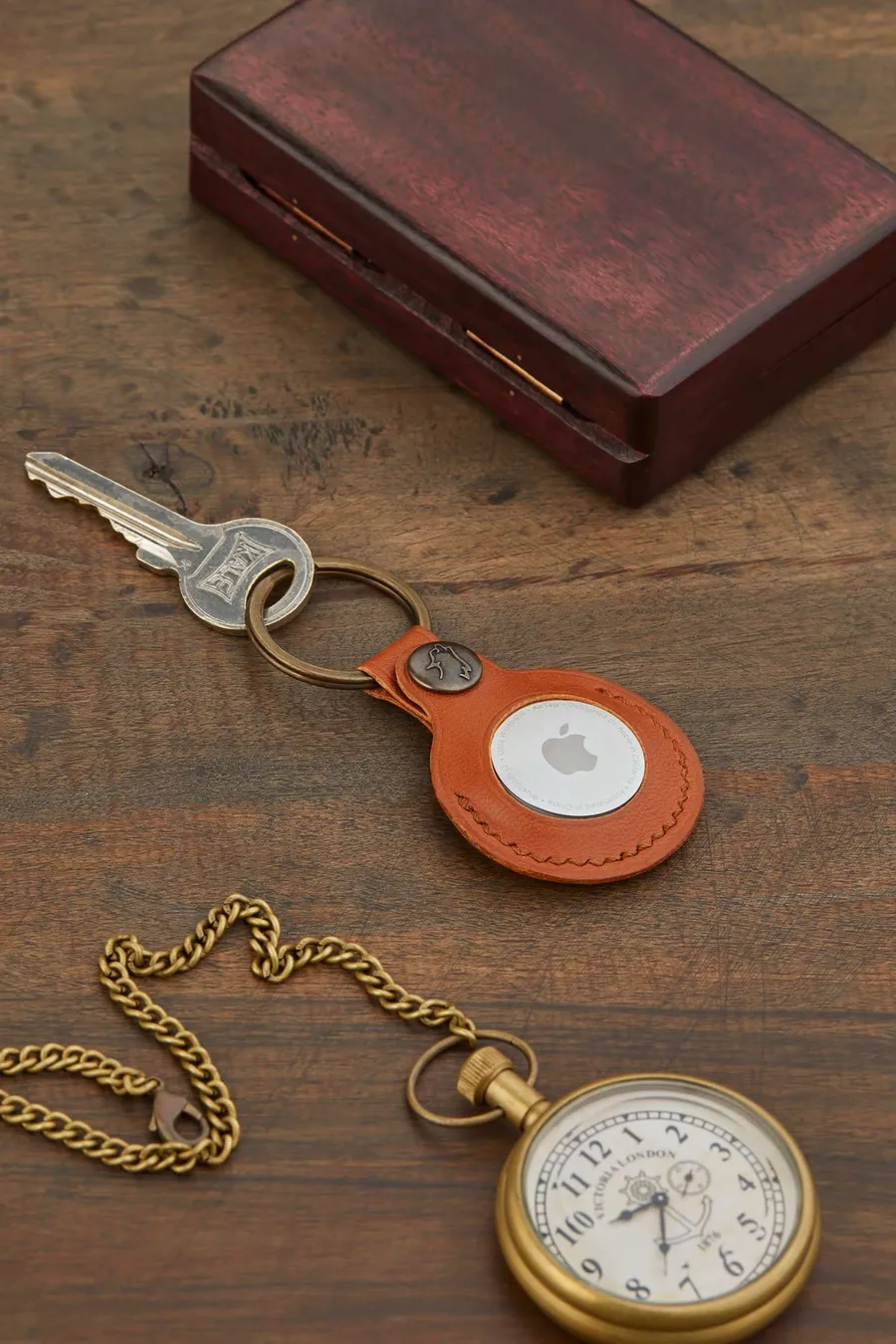 Monte Deri AirTag Kılıfı