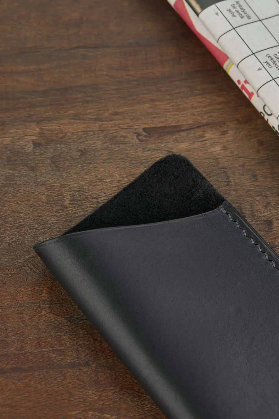 Nova Deri Optik Dikey Gözlük Kılıfı