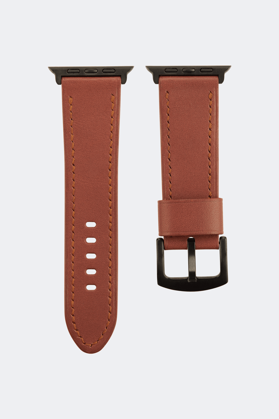 Monte Çift Kat Deri Dikişli Apple Watch Kordonu